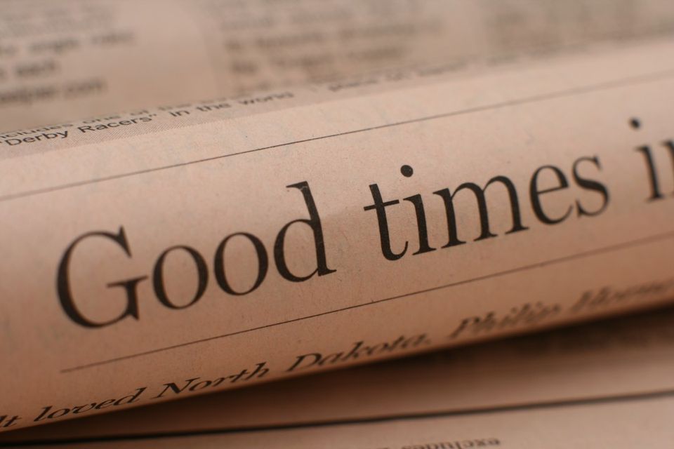 Avis med overskriften Good Times